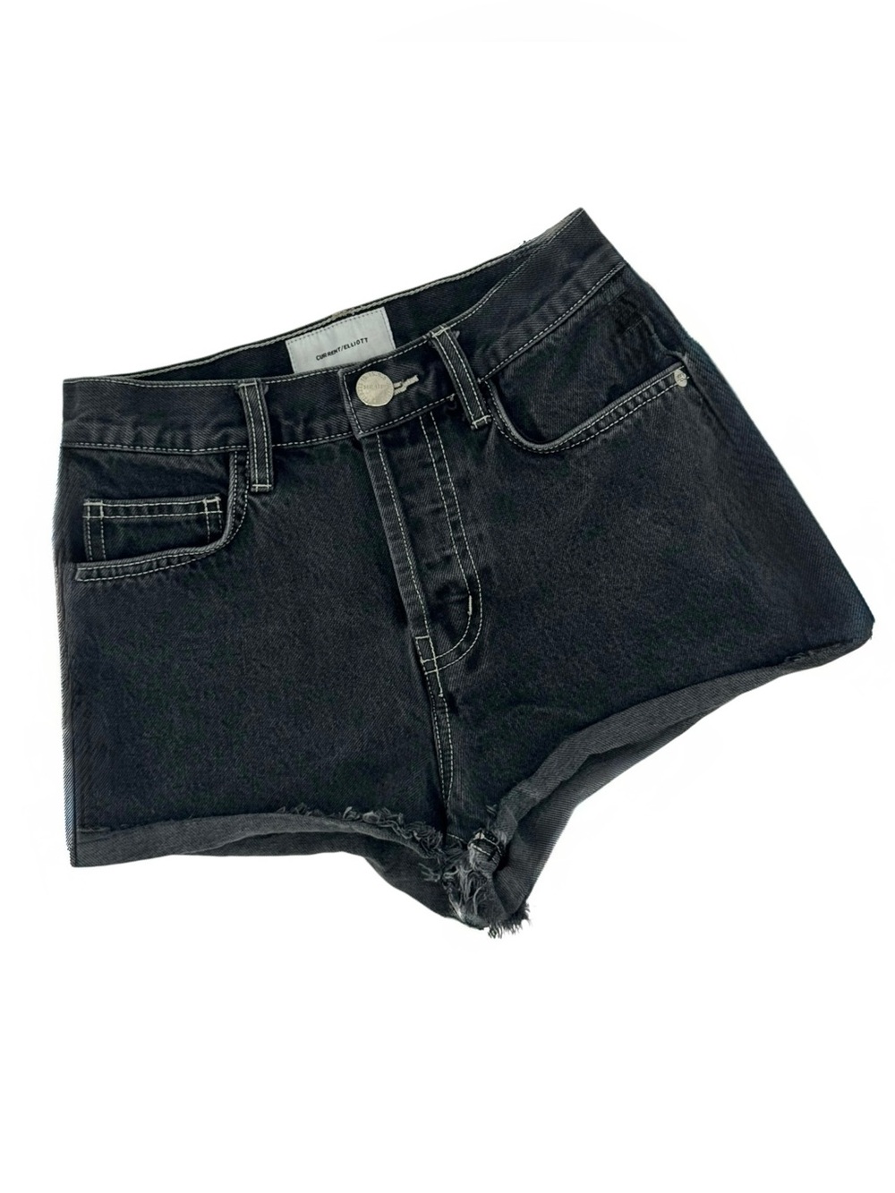 Revolve Current Elliott High Waist Jean Shorts